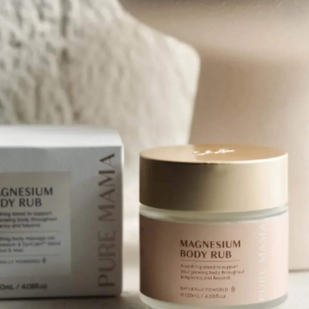 NWT Pure Mama Magnesium Body Rub 120mL